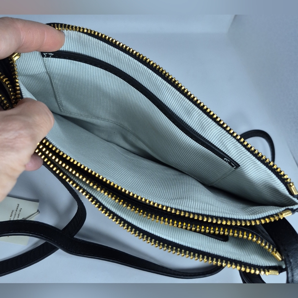 RADLEY LONDON Black Leather Crossbody Bag - Picture 5 of 10